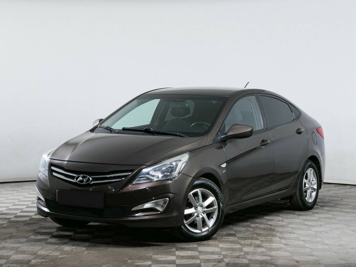 Hyundai Solaris 2014 года с пробегом. Посмотреть фото