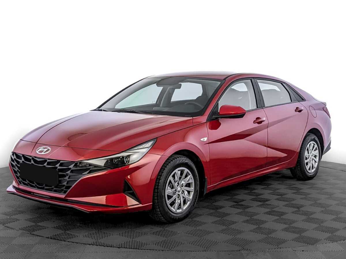 Hyundai Elantra 2021 года с пробегом. Посмотреть фото