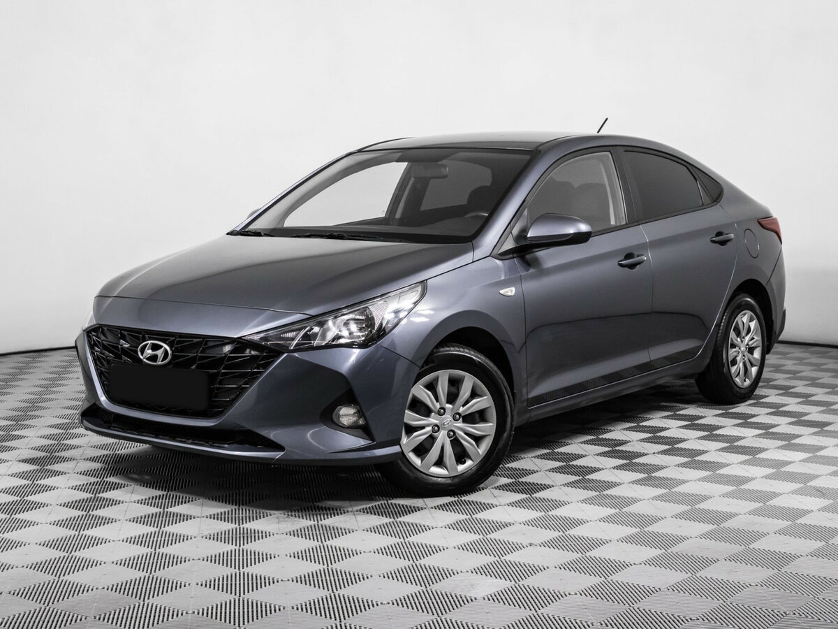 Hyundai Solaris 2021 года с пробегом. Посмотреть фото