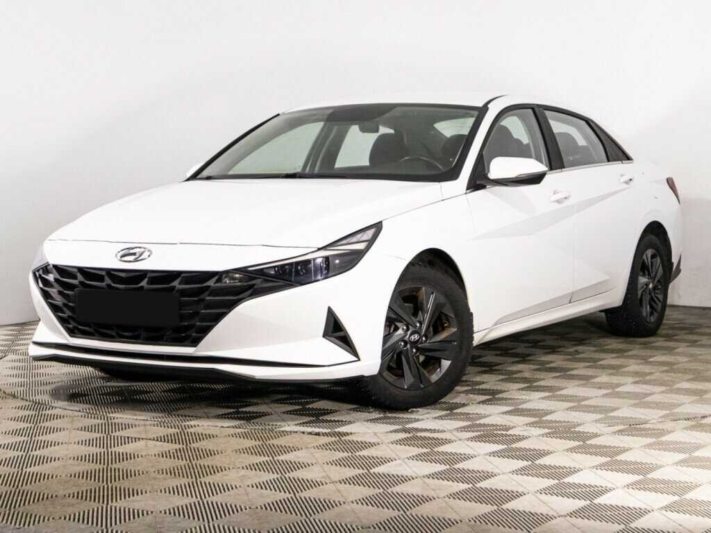 Hyundai Elantra 2021 года с пробегом. Посмотреть фото