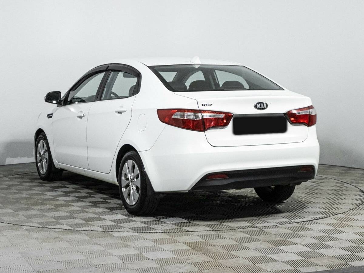 Kia Rio 2013 года с пробегом. Фото: #6