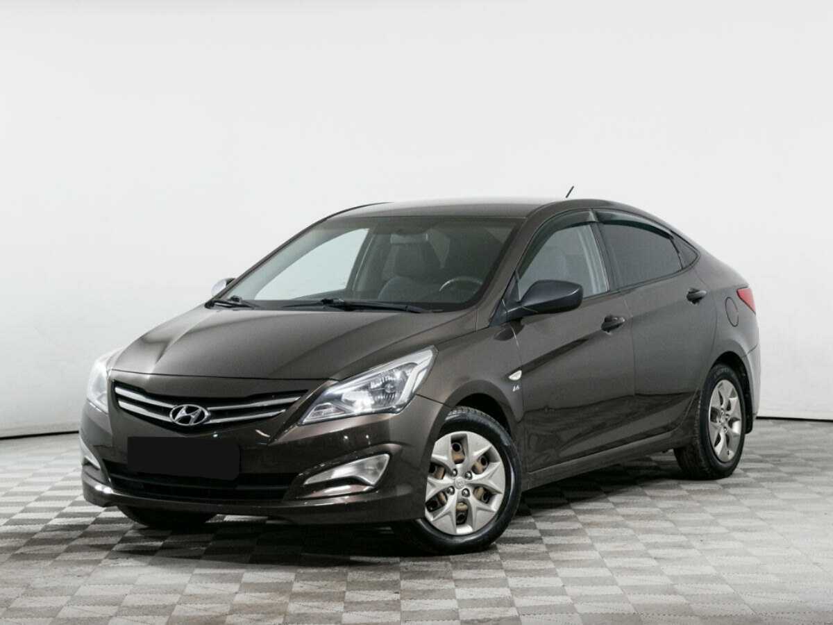 Hyundai Solaris 2014 года с пробегом. Посмотреть фото