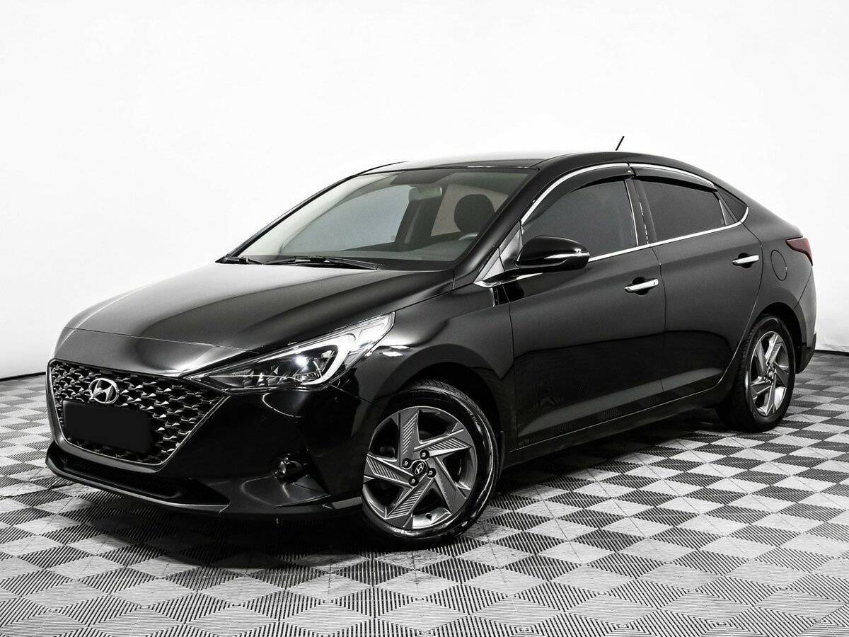 Hyundai Solaris 2020 года с пробегом. Посмотреть фото