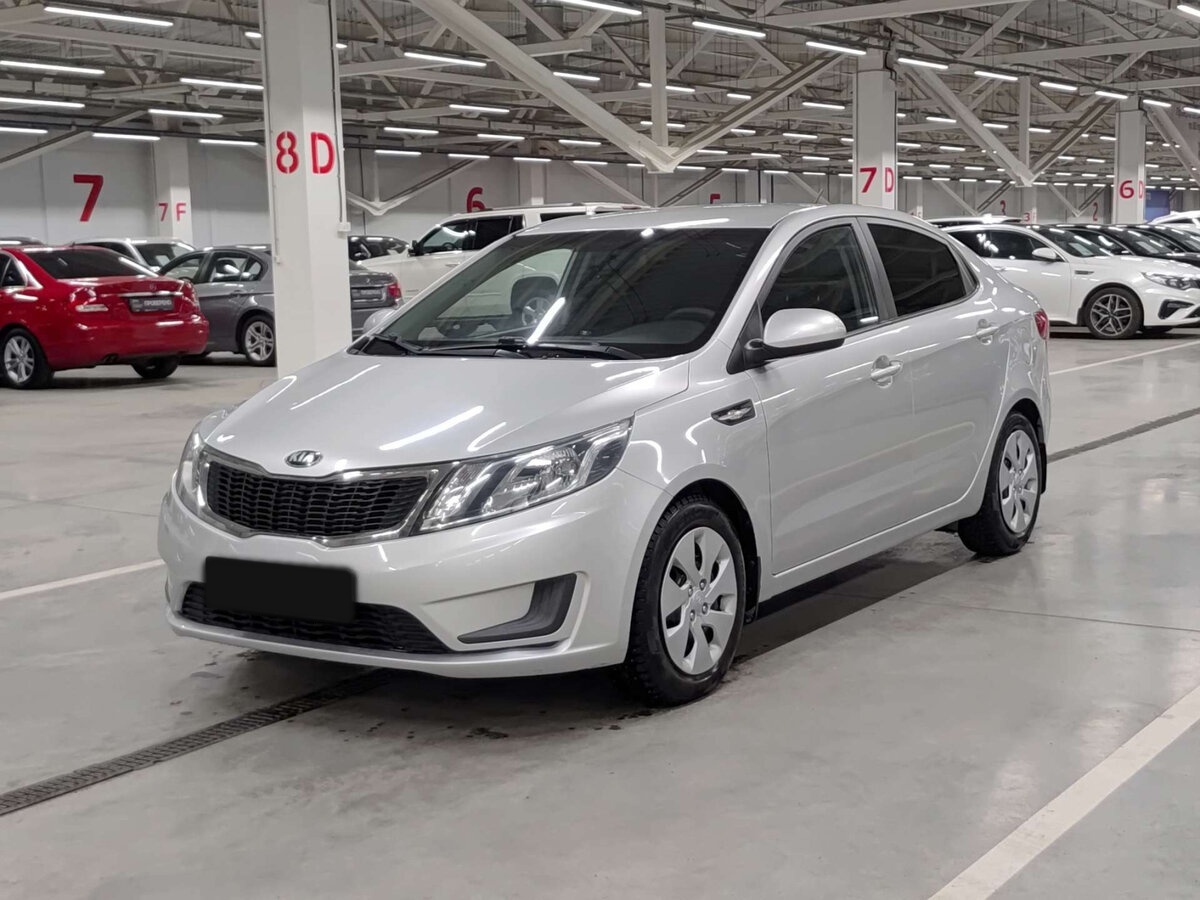 Kia Rio 2014 года с пробегом. Посмотреть фото