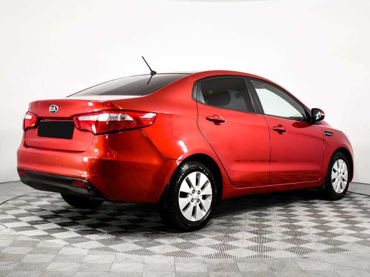 Kia Rio 2013 года с пробегом. Фото: #3
