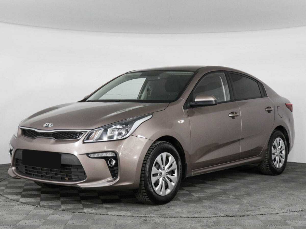 Kia Rio 2019 года с пробегом. Посмотреть фото
