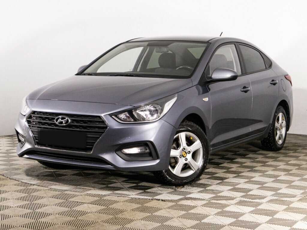 Hyundai Solaris 2019 года с пробегом. Посмотреть фото