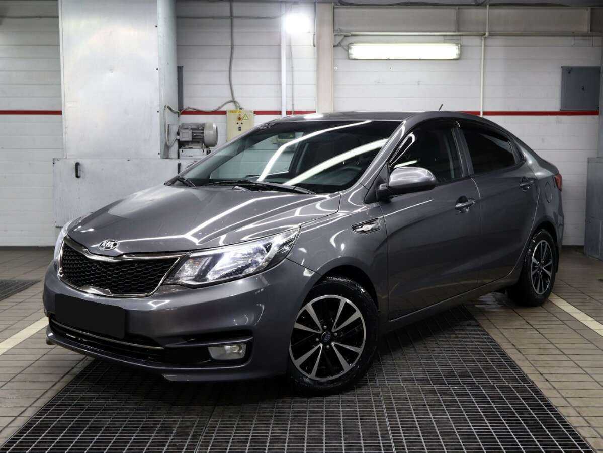 Kia Rio 2016 года с пробегом. Посмотреть фото