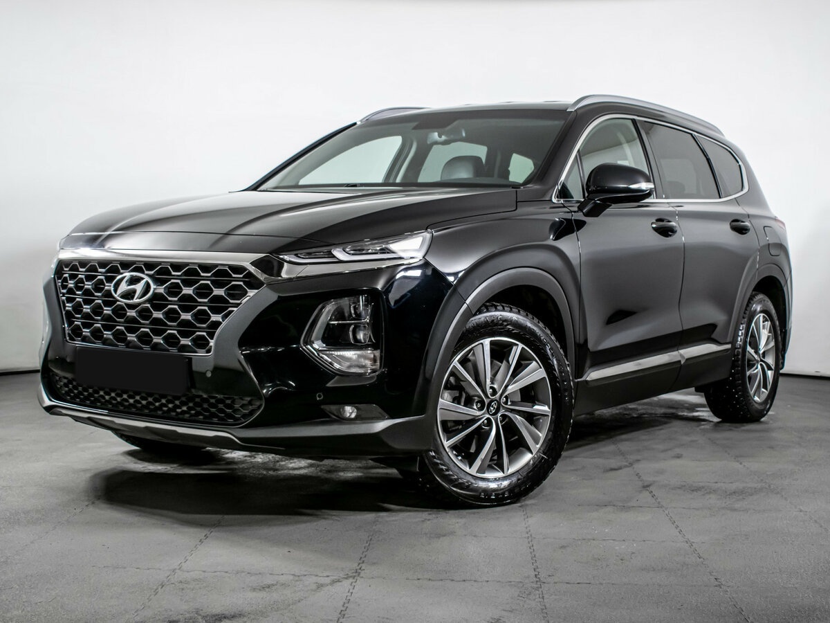 Hyundai Santa Fe 2020 года с пробегом. Посмотреть фото