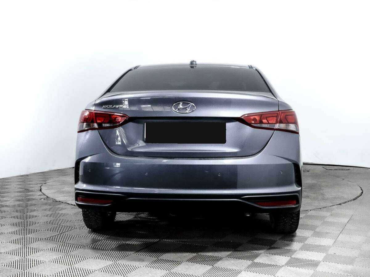 Hyundai Solaris 2021 года с пробегом. Фото: #4