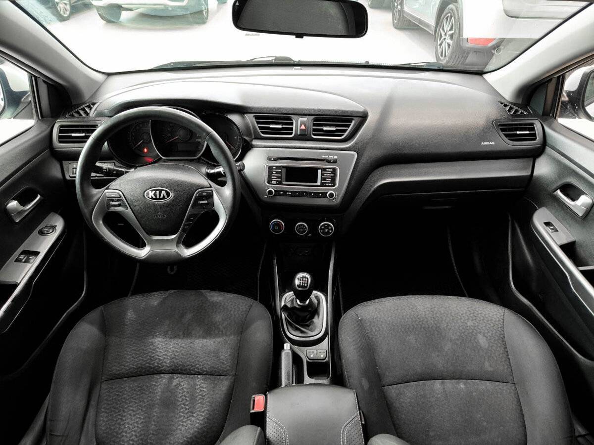 Kia Rio 2016 года с пробегом. Фото: #13