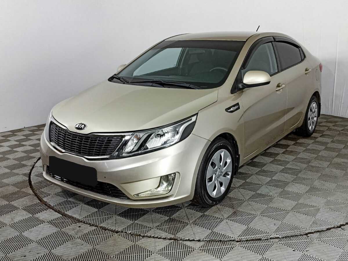 Kia Rio 2014 года с пробегом. Посмотреть фото