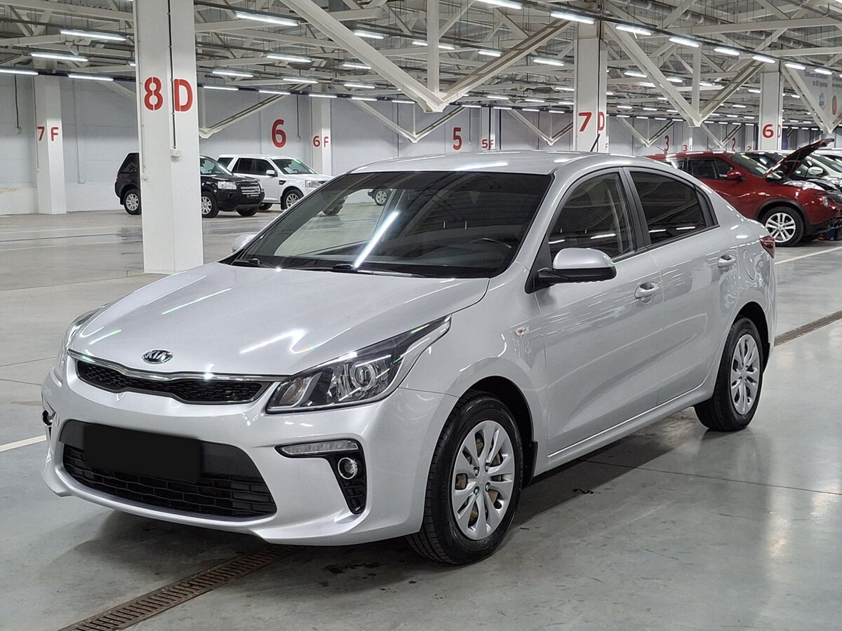 Kia Rio 2019 года с пробегом. Посмотреть фото