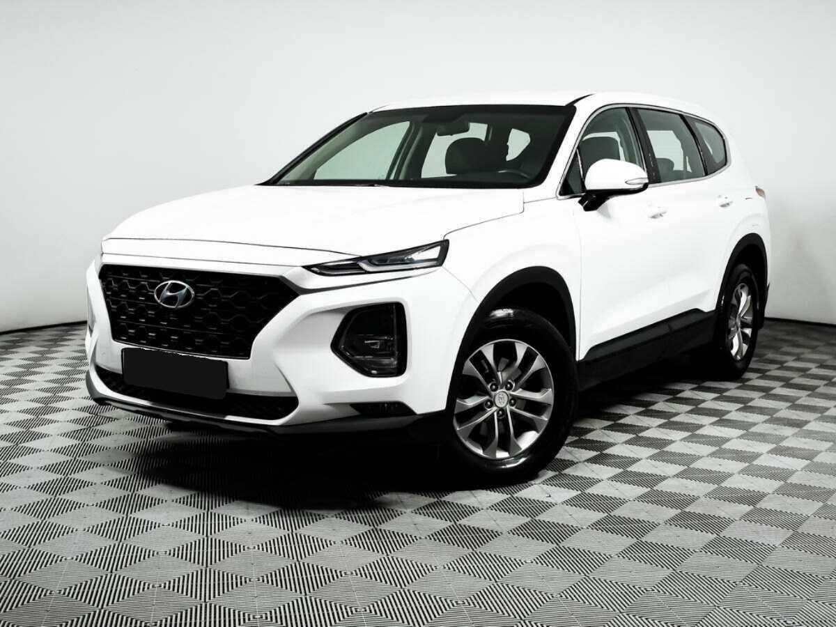 Hyundai Santa Fe 2019 года с пробегом. Посмотреть фото
