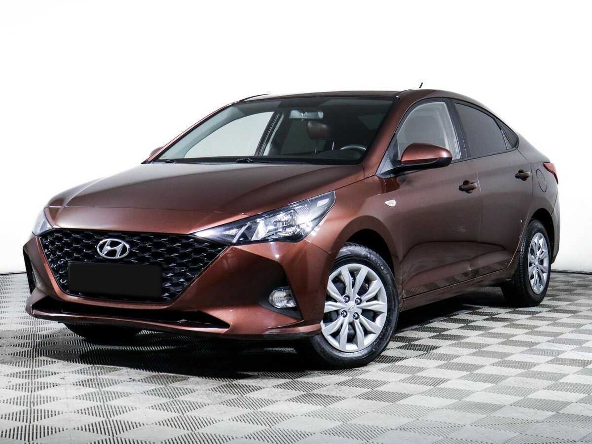 Hyundai Solaris 2021 года с пробегом. Посмотреть фото