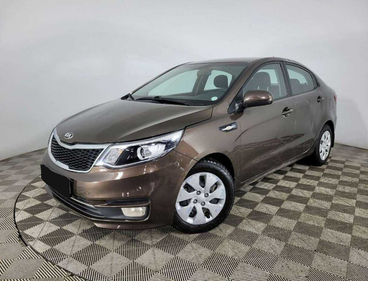 Kia Rio 2016 года с пробегом. Посмотреть фото