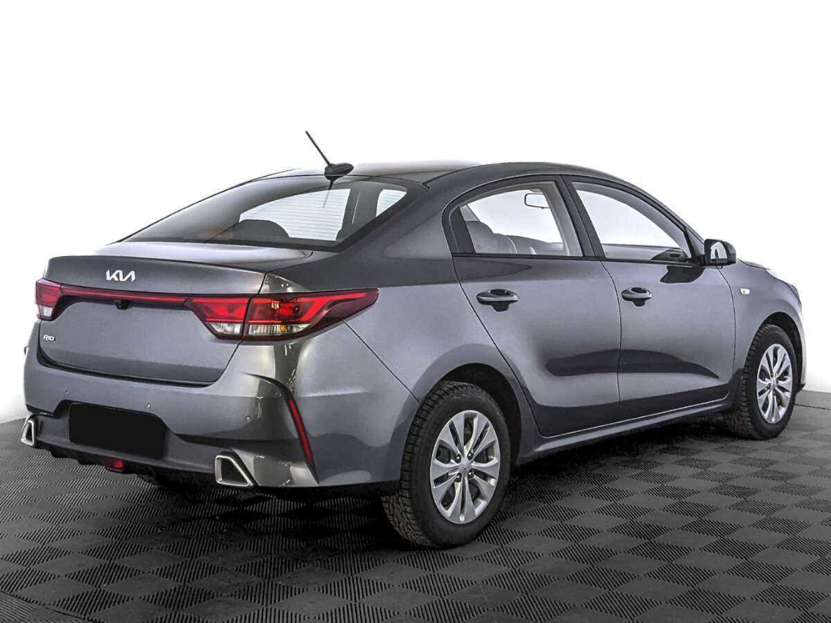 Kia Rio 2021 года с пробегом. Фото: #4