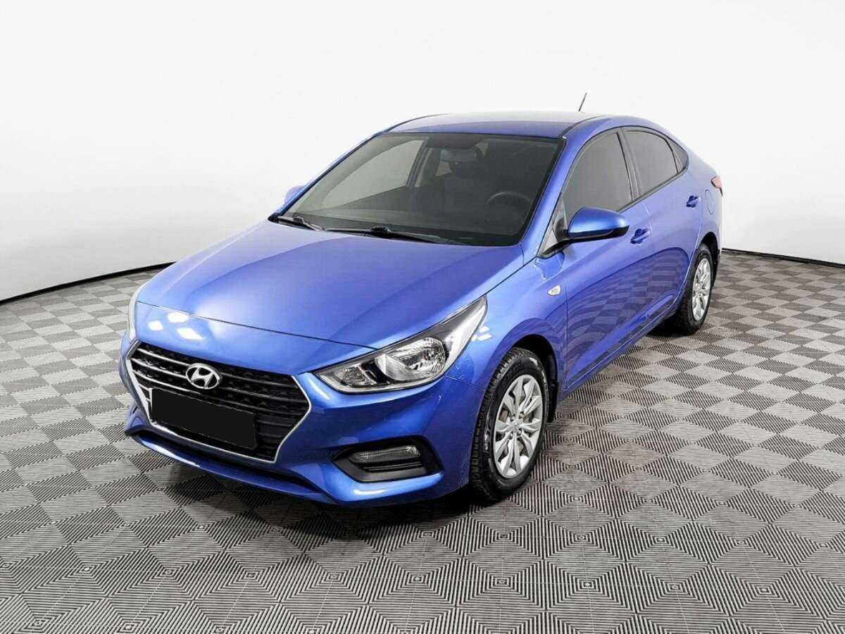Hyundai Solaris 2018 года с пробегом. Посмотреть фото