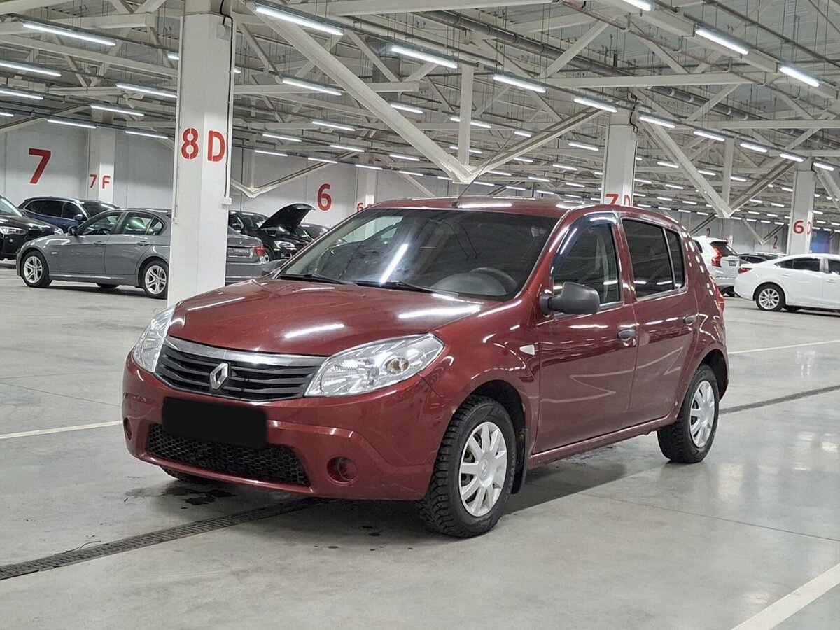 Renault Sandero 2014 года с пробегом. Посмотреть фото