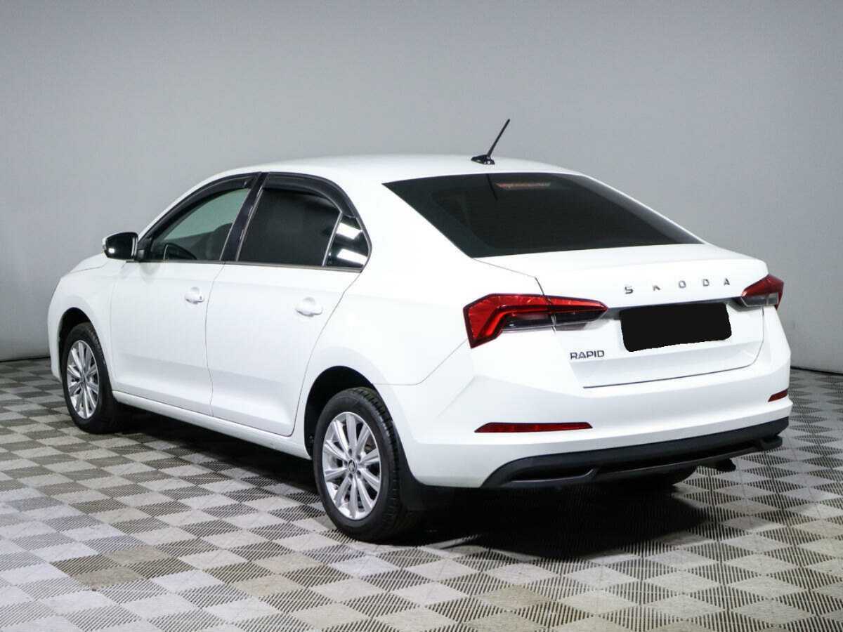Skoda Rapid 2021 года с пробегом. Фото: #6