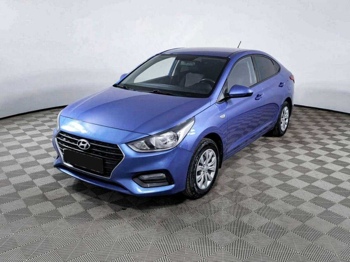 Hyundai Solaris 2019 года с пробегом. Посмотреть фото