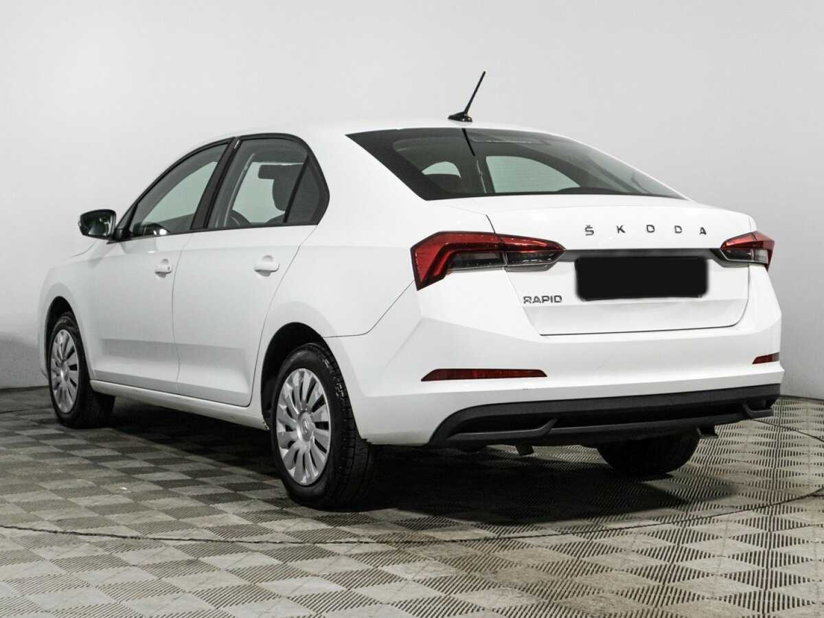 Skoda Rapid 2021 года с пробегом. Фото: #6