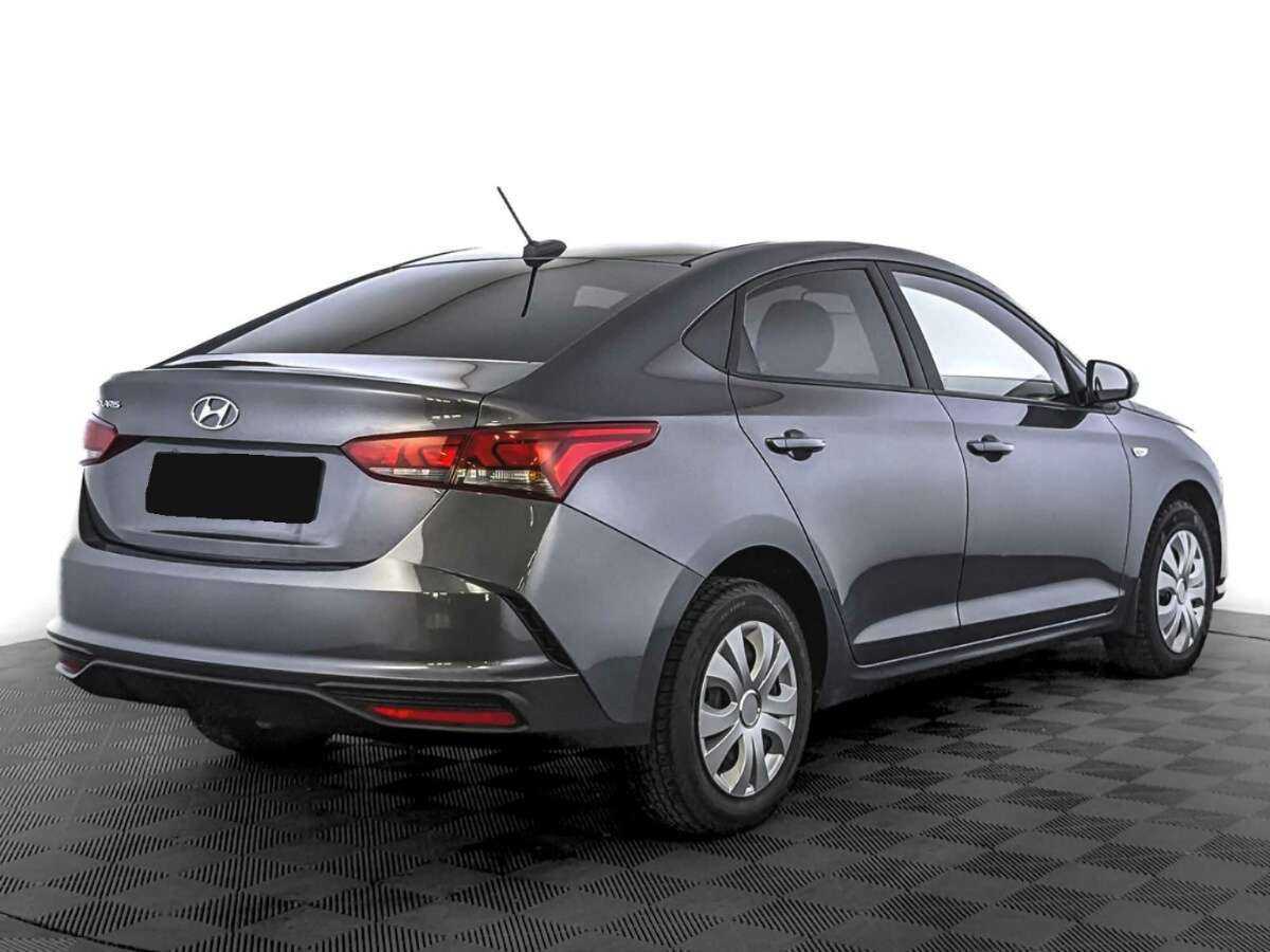 Hyundai Solaris 2021 года с пробегом. Фото: #4