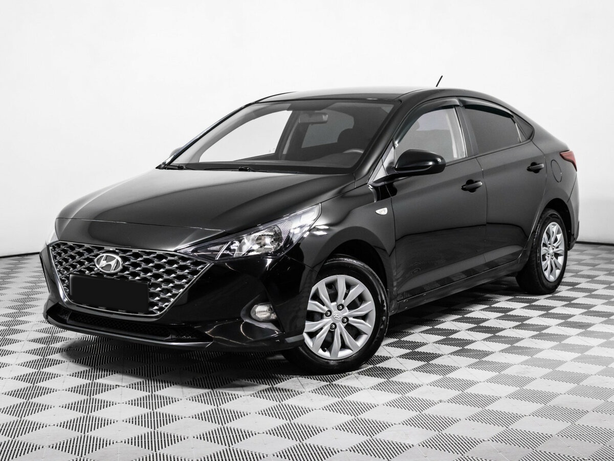 Hyundai Solaris 2021 года с пробегом. Посмотреть фото