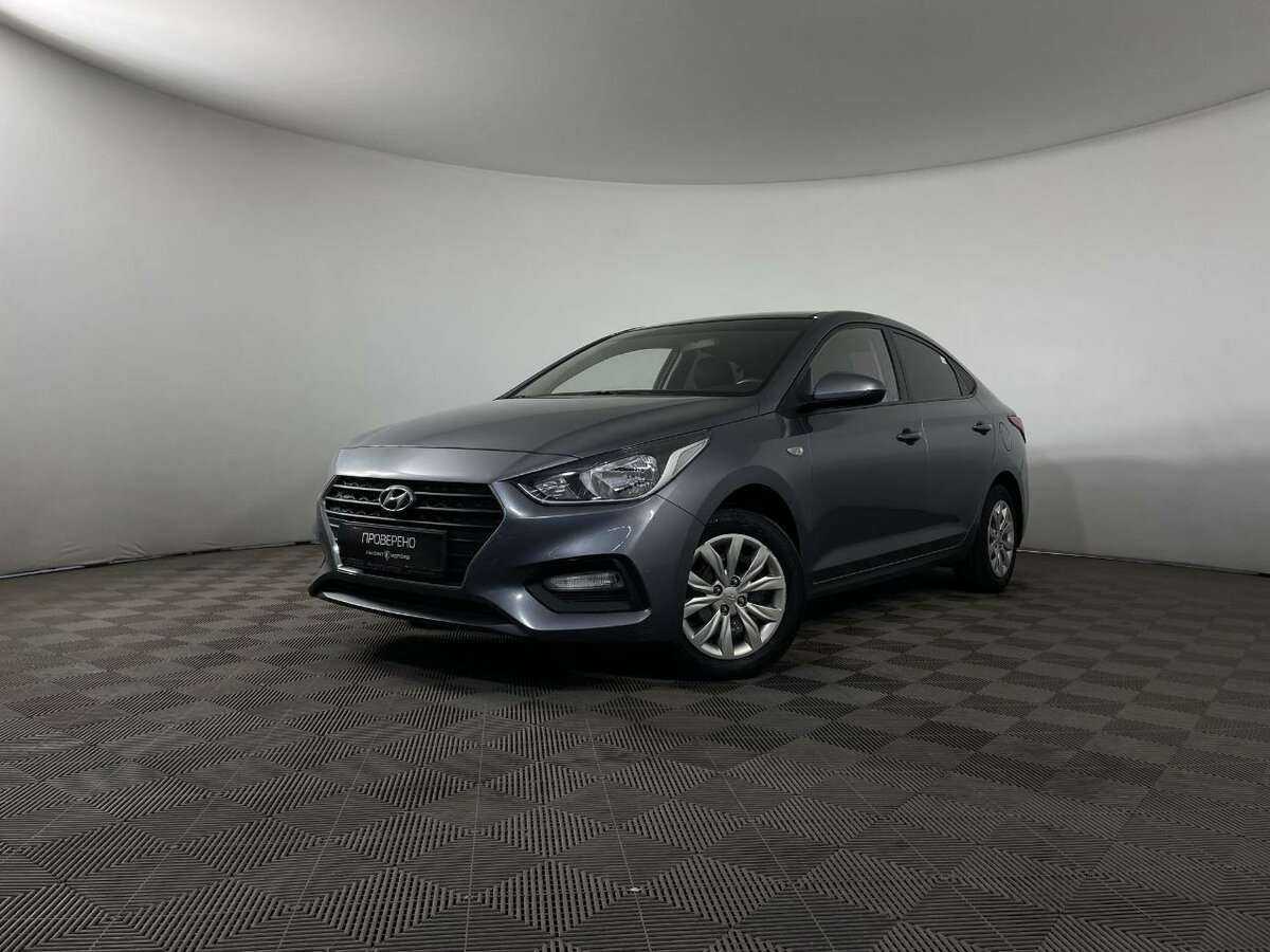 Hyundai Solaris 2017 года с пробегом. Посмотреть фото