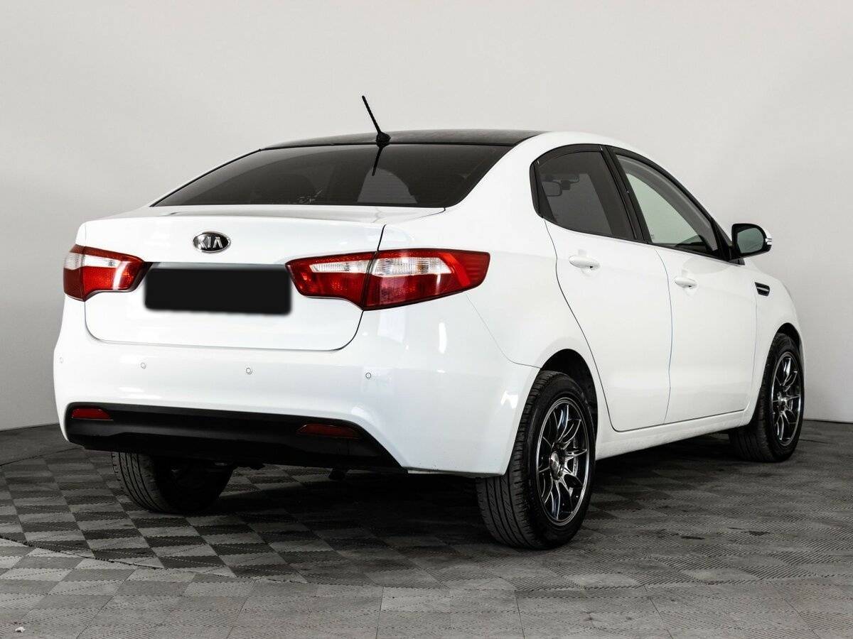 Kia Rio 2012 года с пробегом. Фото: #3