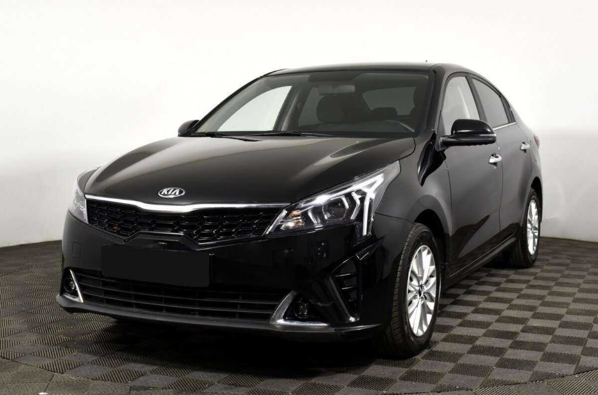 Kia Rio 2021 года с пробегом. Посмотреть фото