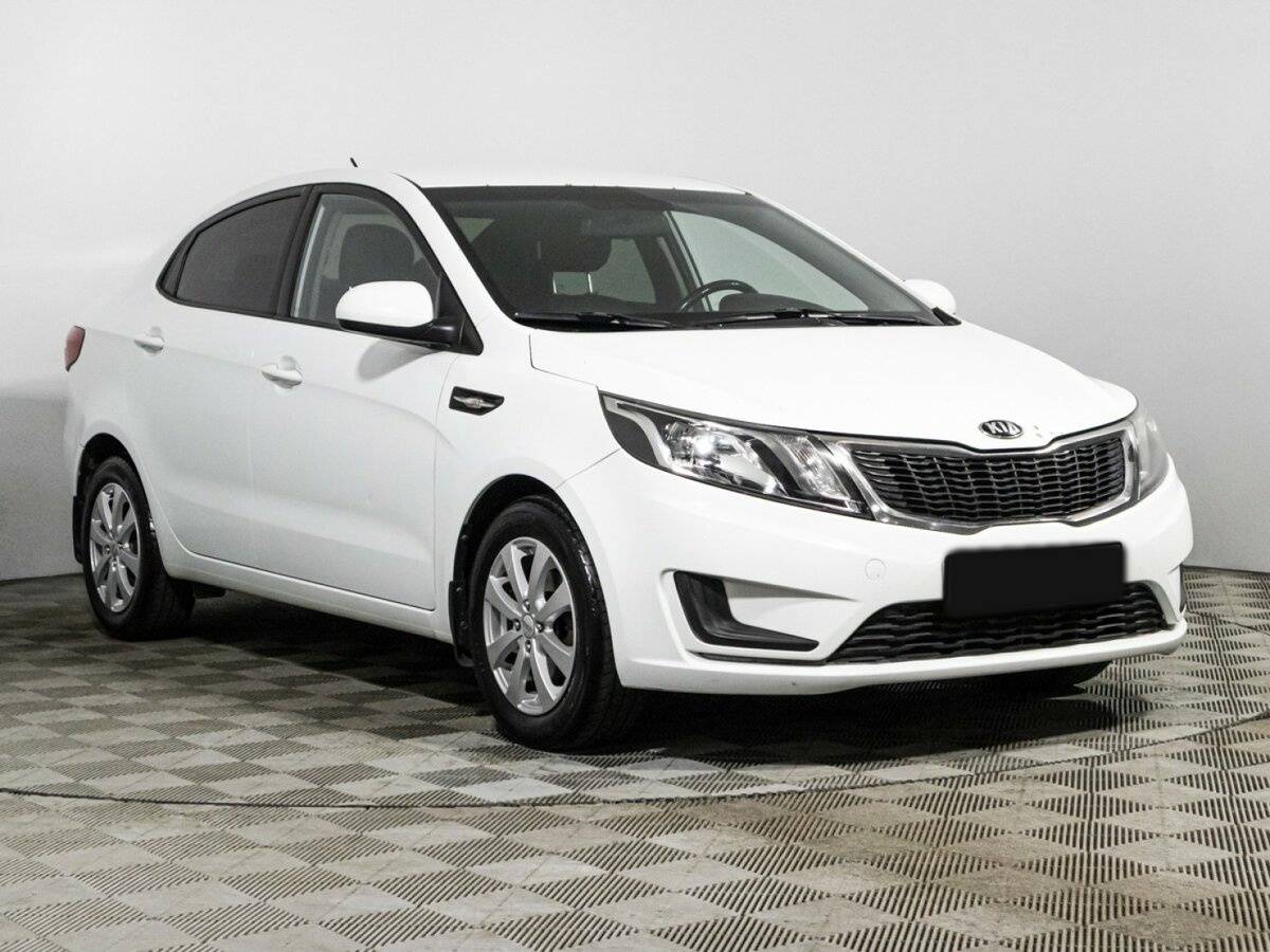 Kia Rio 2014 года с пробегом. Фото: #2