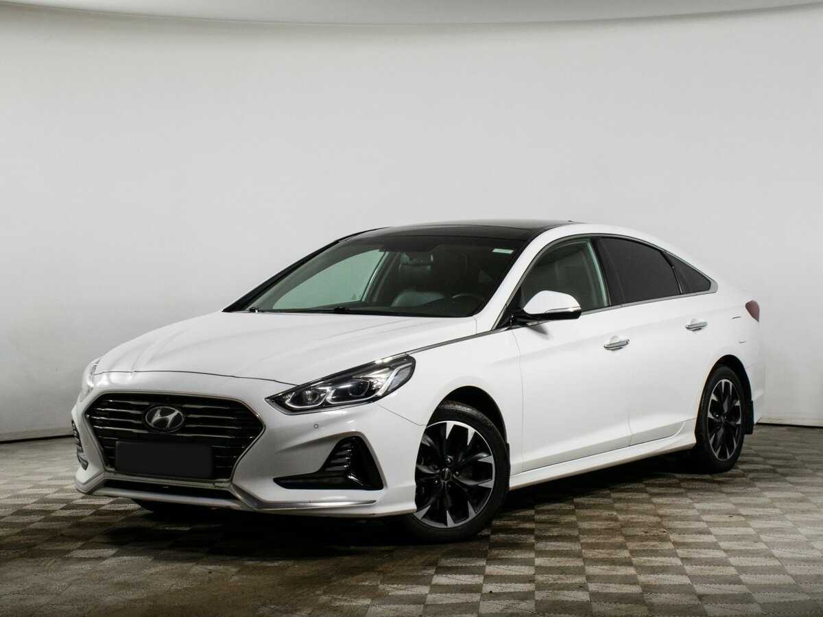 Hyundai Sonata 2018 года с пробегом. Посмотреть фото
