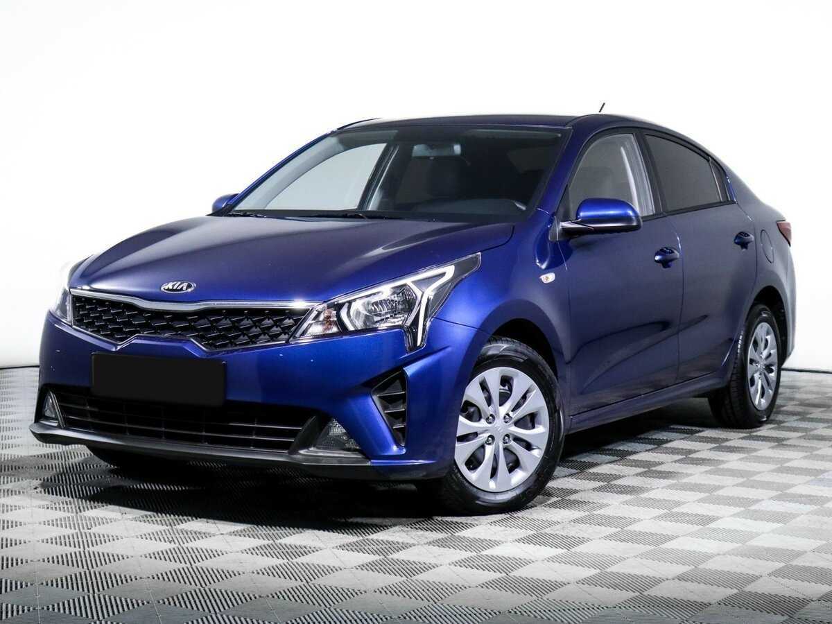 Kia Rio 2021 года с пробегом. Посмотреть фото