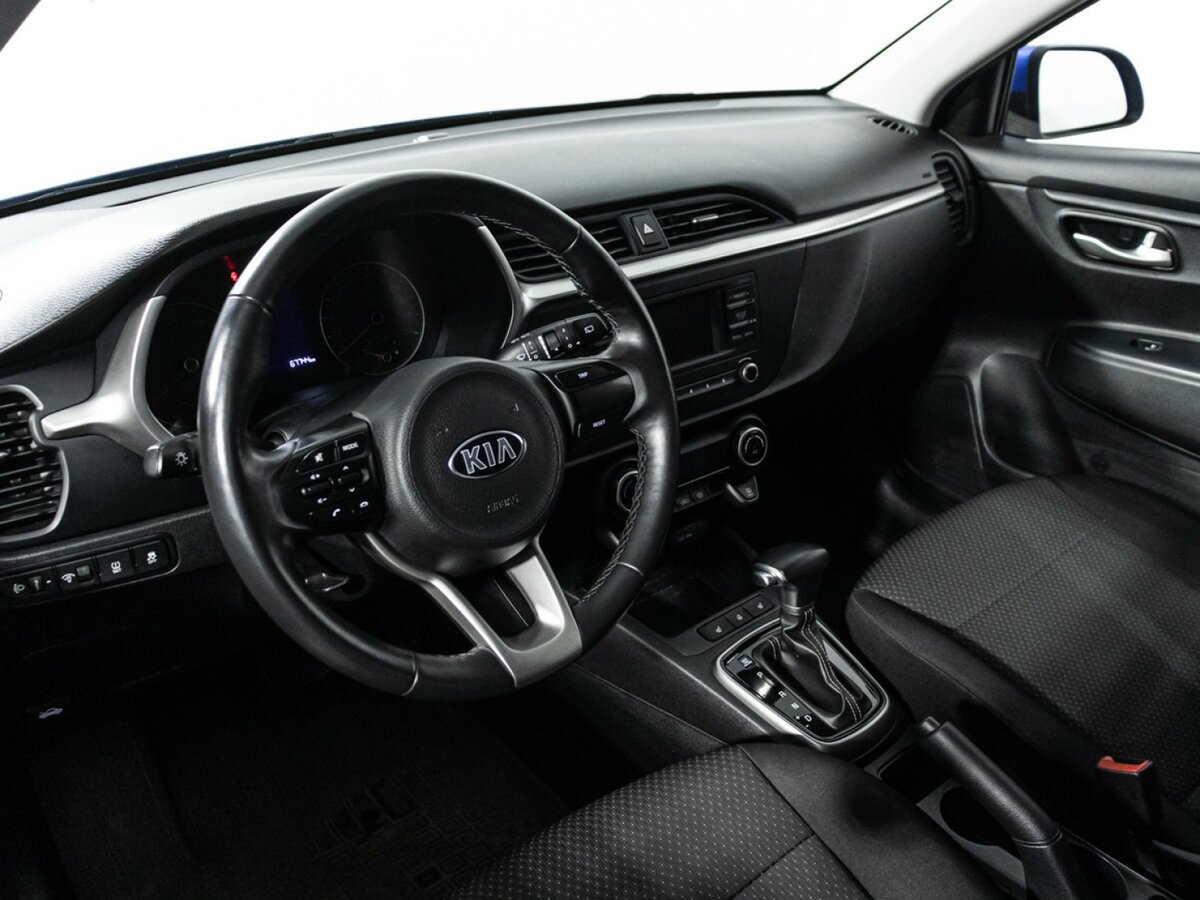 Kia Rio 2021 года с пробегом. Фото: #10