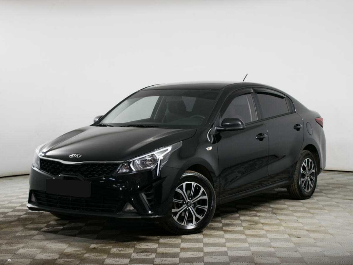 Kia Rio 2021 года с пробегом. Посмотреть фото