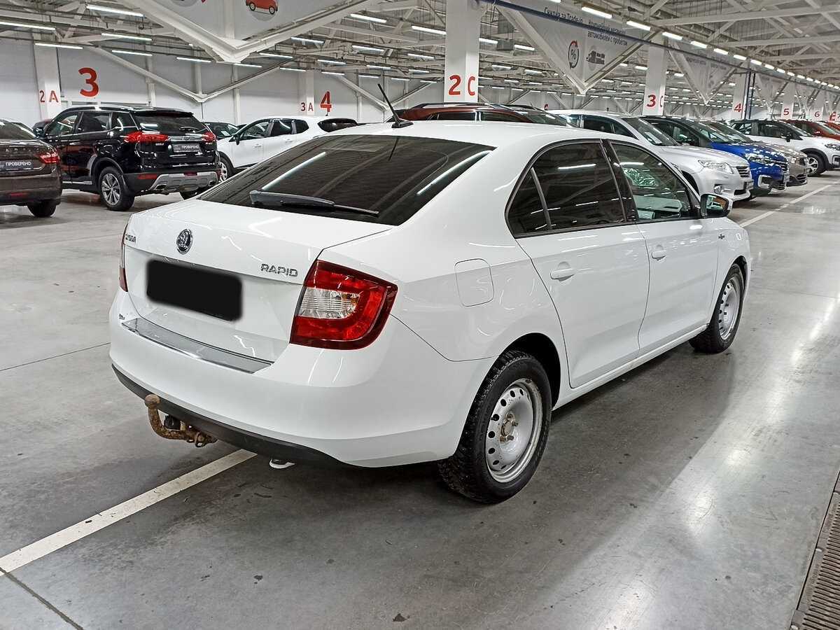 Skoda Rapid 2019 года с пробегом. Фото: #4