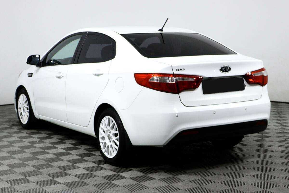 Kia Rio 2012 года с пробегом. Фото: #6
