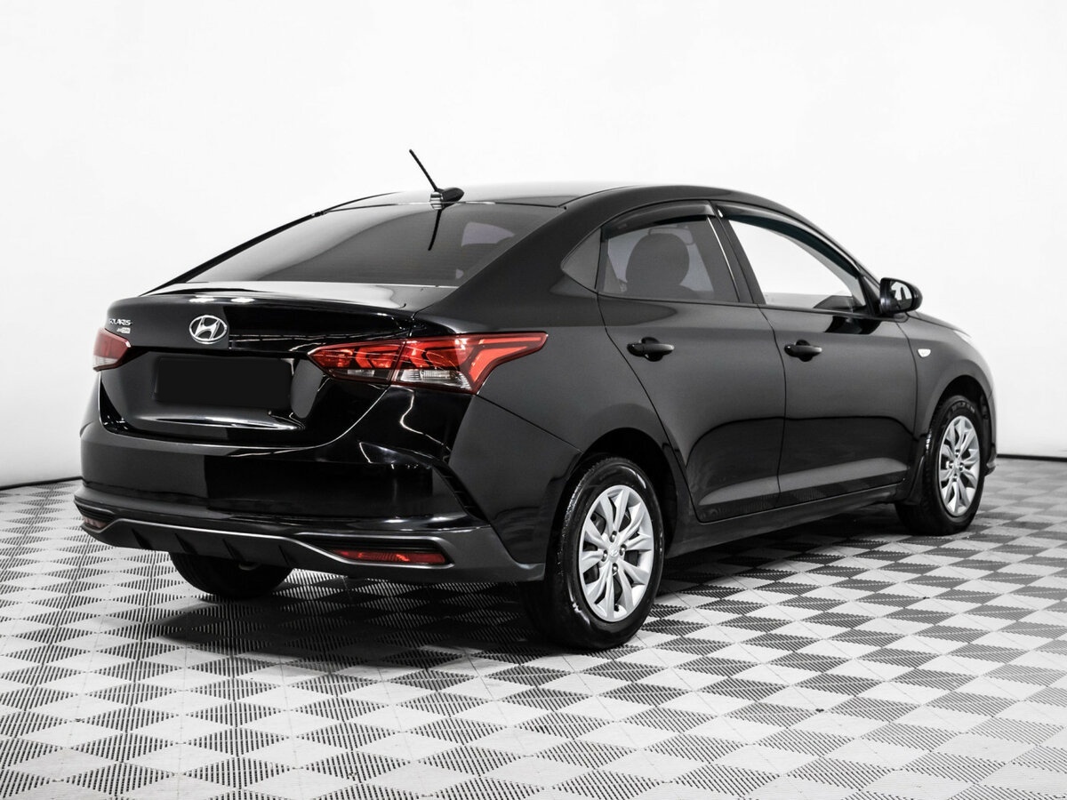 Hyundai Solaris 2021 года с пробегом. Фото: #3