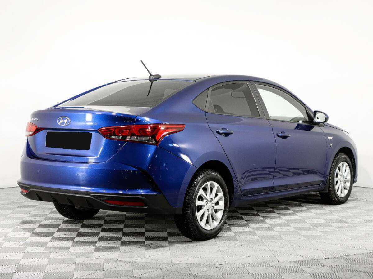 Hyundai Solaris 2021 года с пробегом. Фото: #3
