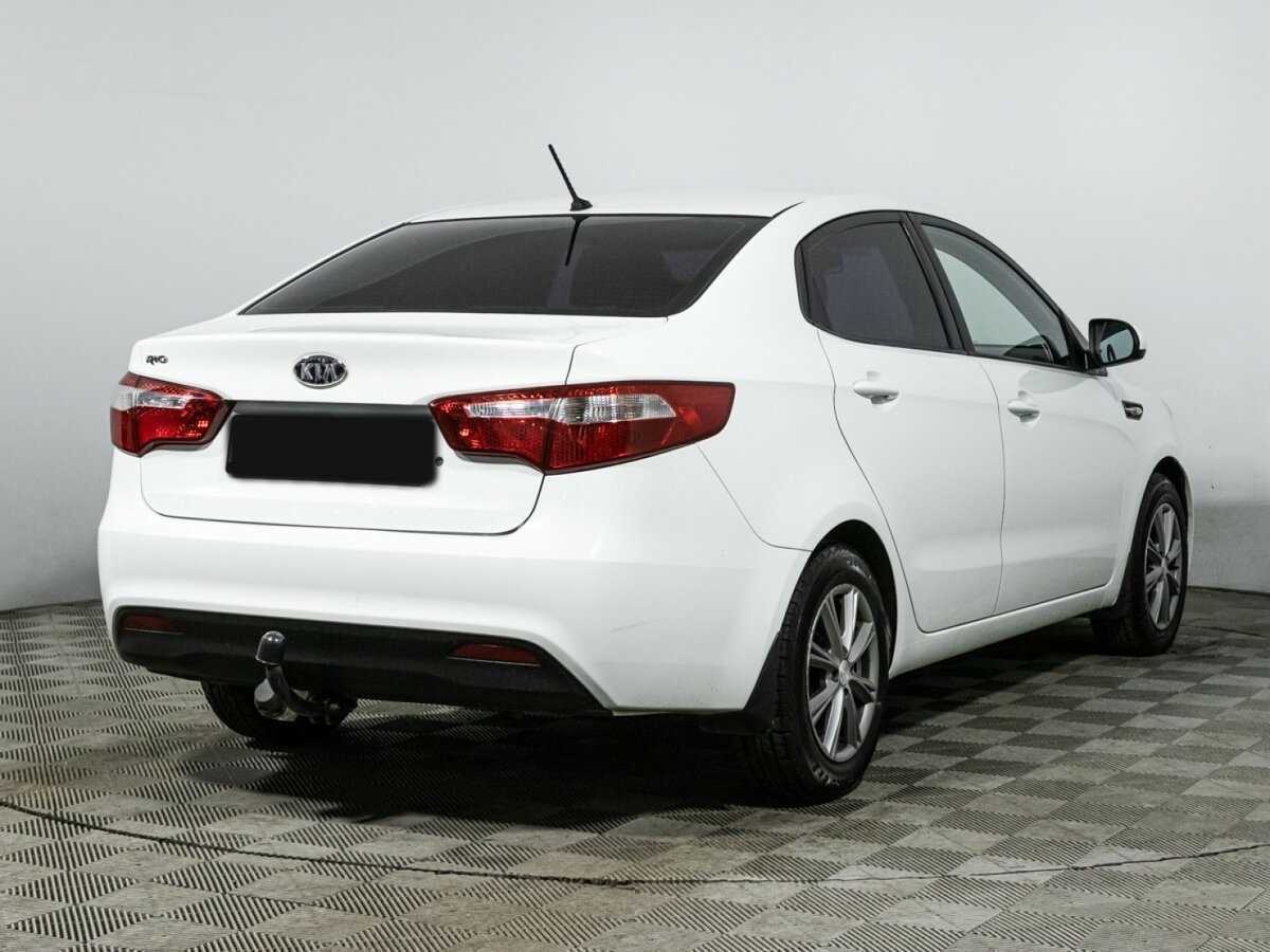 Kia Rio 2012 года с пробегом. Фото: #4