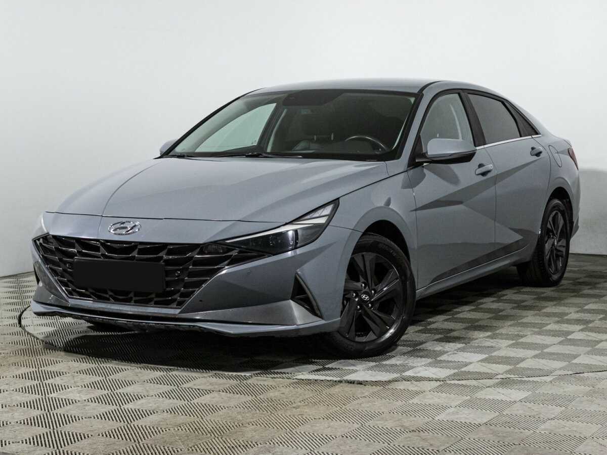 Hyundai Elantra 2021 года с пробегом. Посмотреть фото