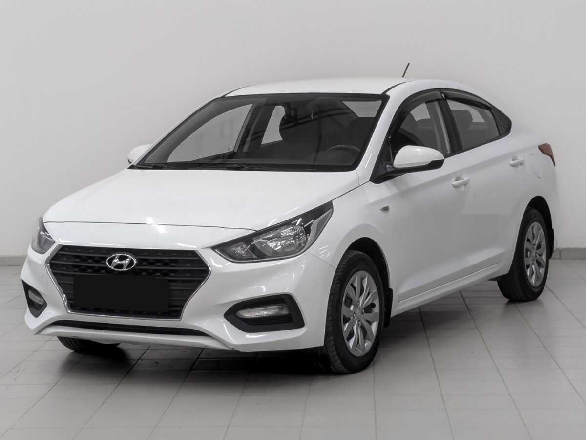 Hyundai Solaris 2018 года с пробегом. Посмотреть фото