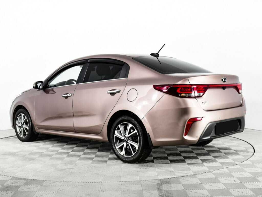 Kia Rio 2019 года с пробегом. Фото: #6