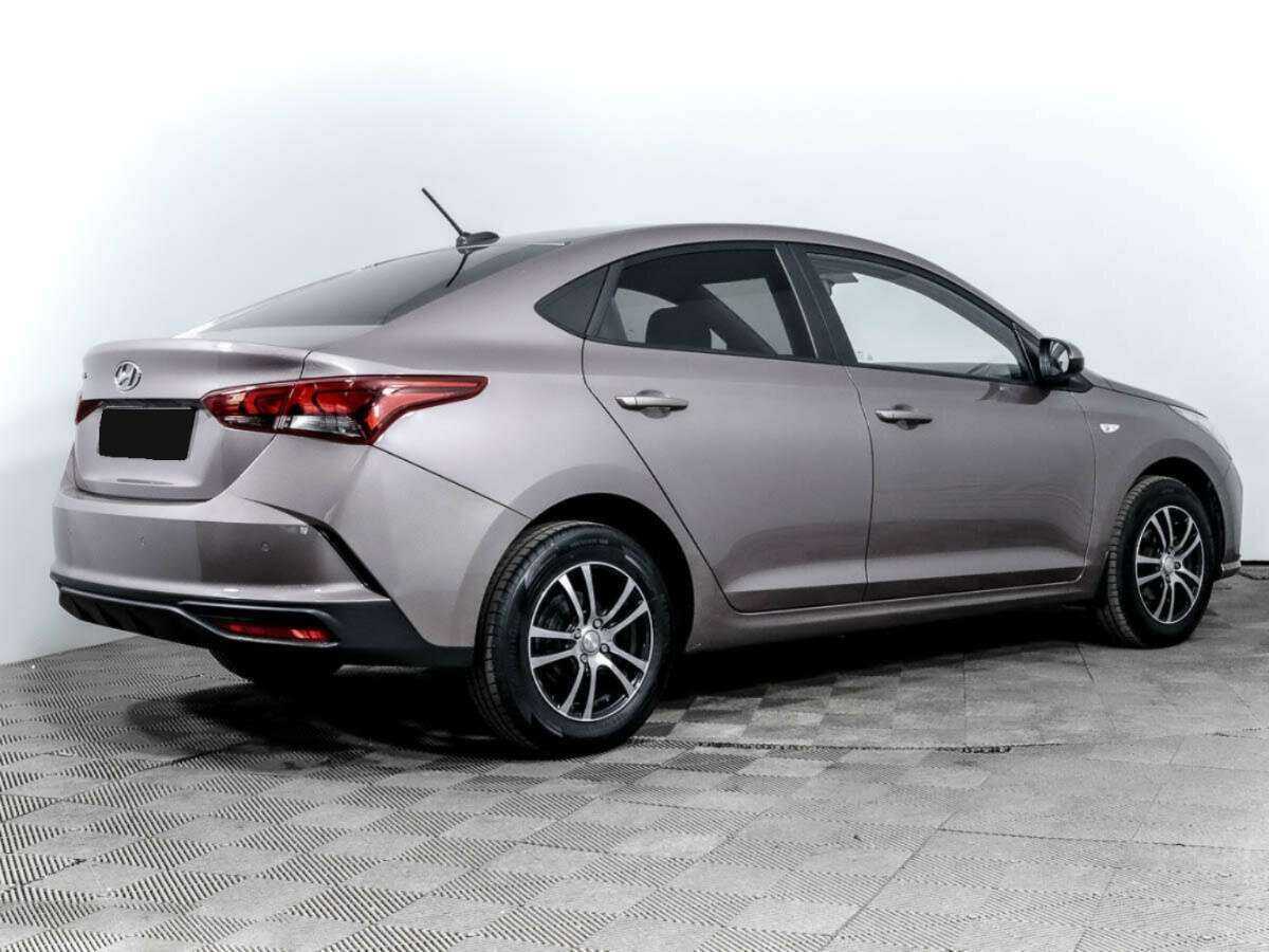 Hyundai Solaris 2021 года с пробегом. Фото: #3