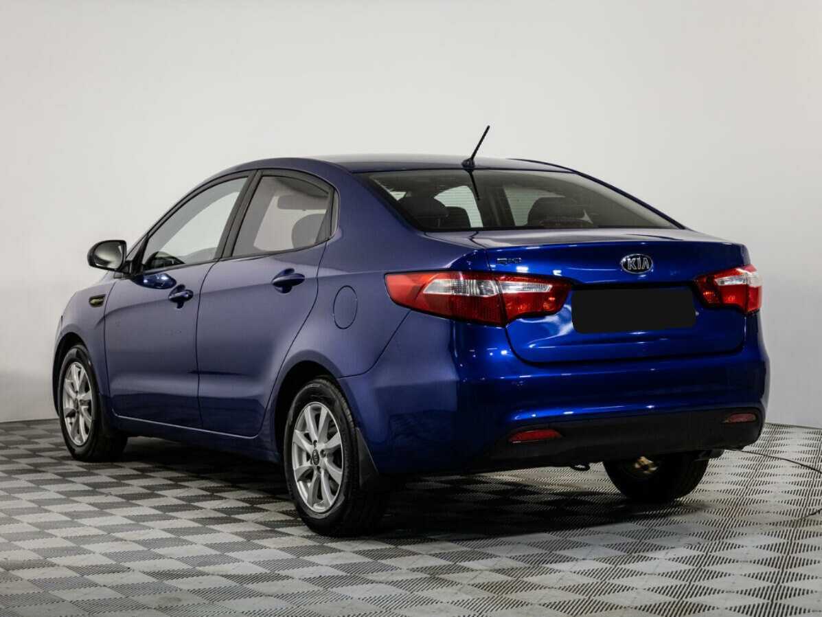 Kia Rio 2013 года с пробегом. Фото: #5