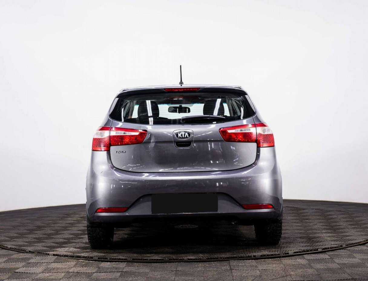 Kia Rio 2013 года с пробегом. Фото: #4