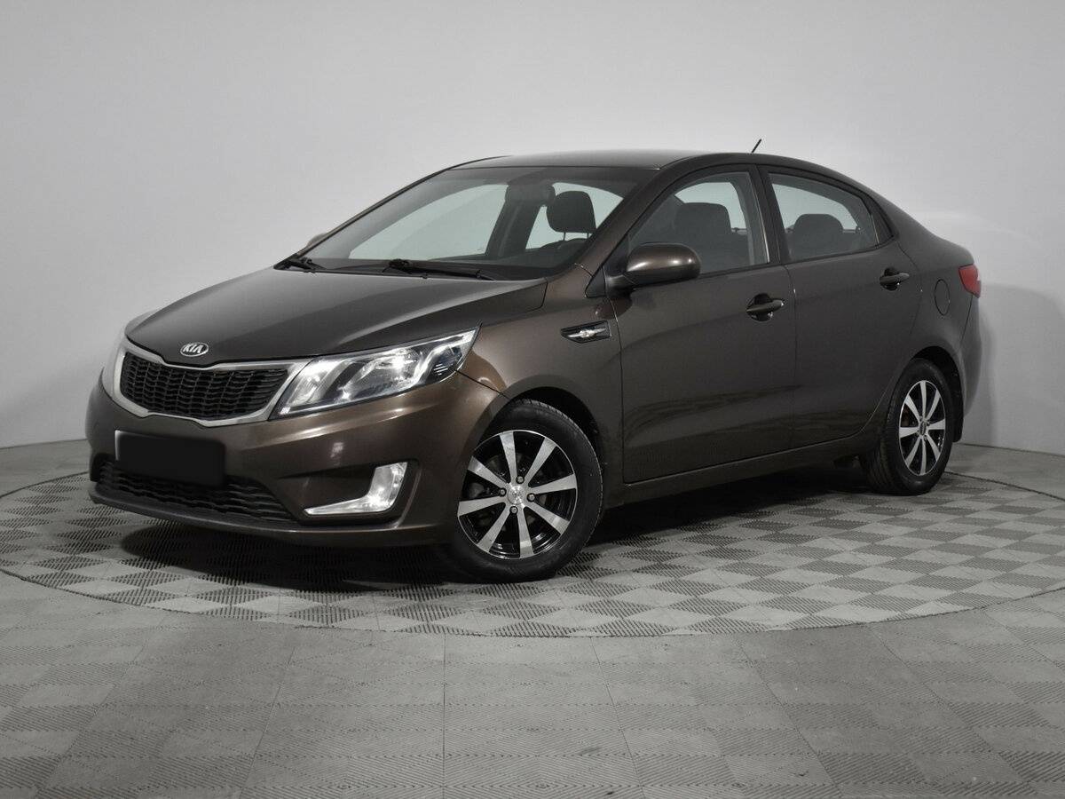 Kia Rio 2014 года с пробегом. Посмотреть фото