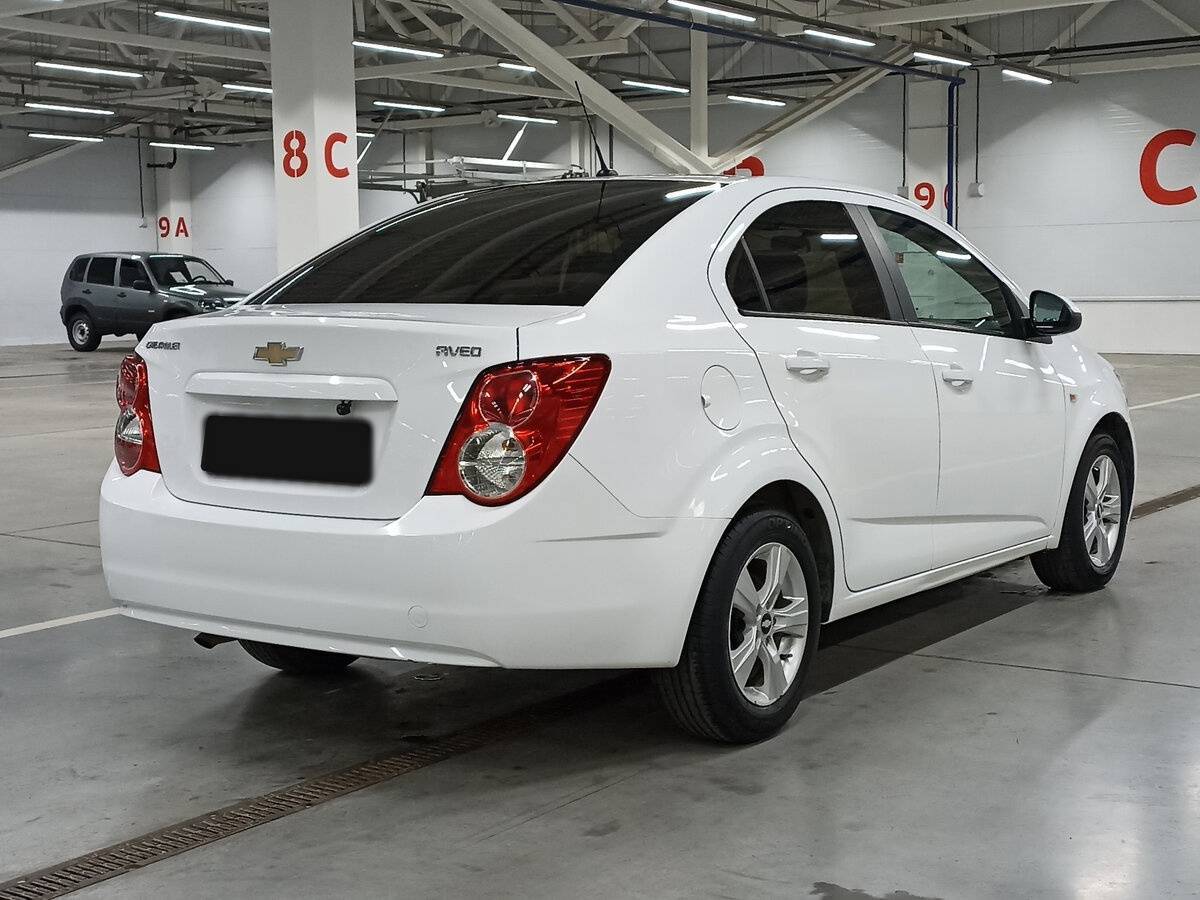 Chevrolet Aveo 2012 года с пробегом. Фото: #4
