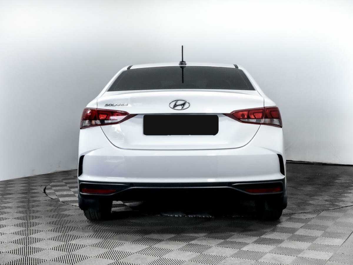 Hyundai Solaris 2021 года с пробегом. Фото: #4